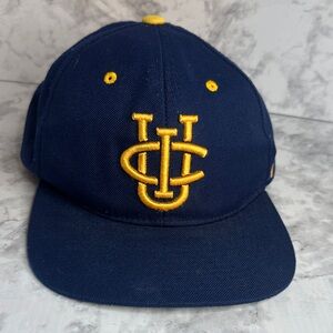 Zephyr Navy and Gold Hat UC Irvine University Unisex Adjustable Strap Cap